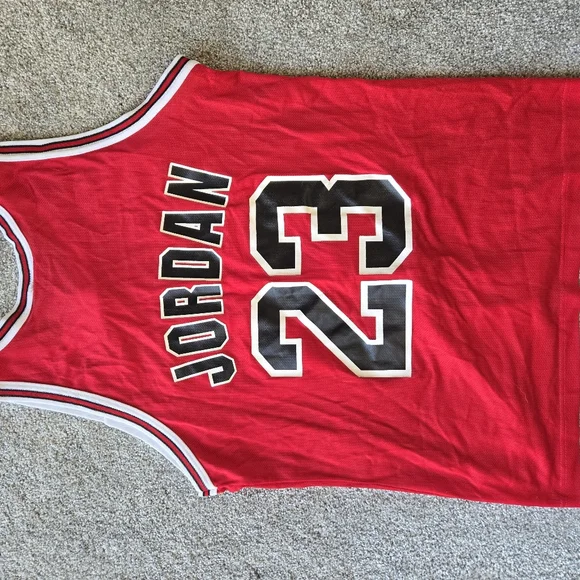 Champion Retro Michael Jordan Chicago Bulls Basketball Jersey Size M 44 - Picture 5 of 6